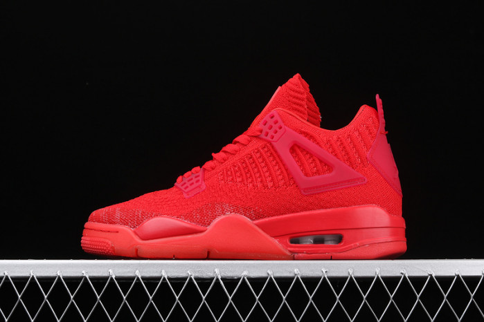 air jordan 4 flyknit red aq3559-600