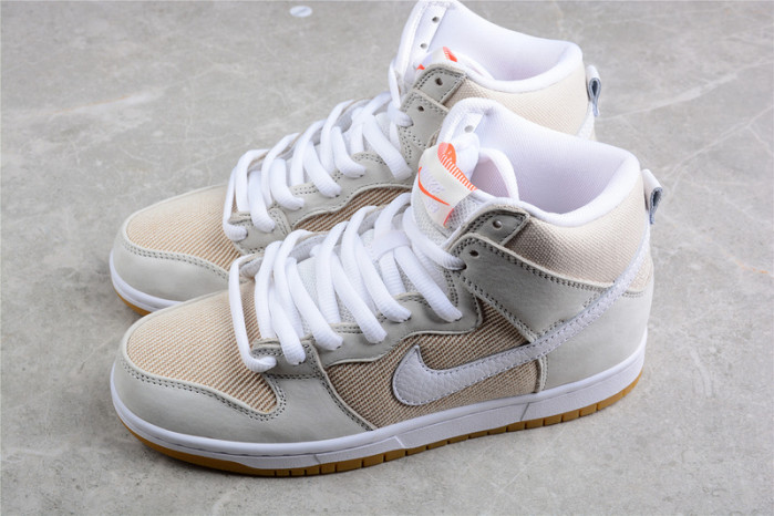 nike sb dunk high unbleached pack da9626-100