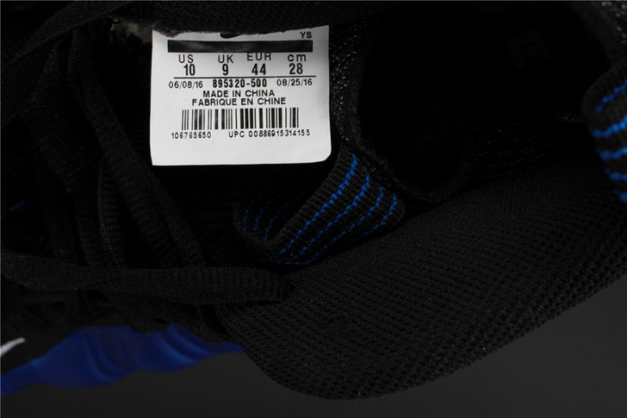 nike air foamposite one xx “royal” blue mens 895320-500