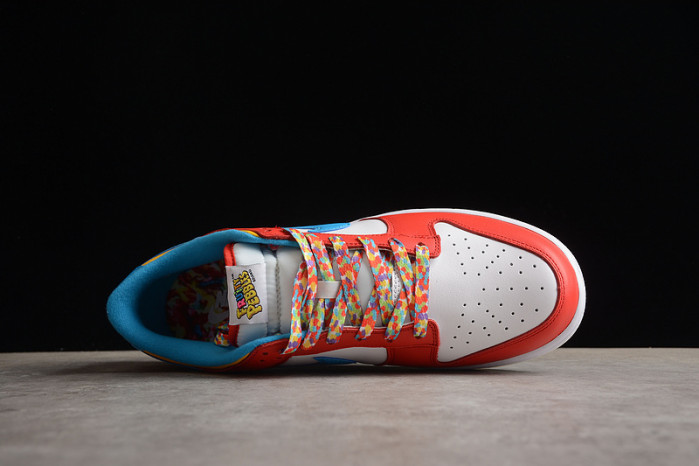 nike dunk low qs lebron james fruity pebbles dh8009-600