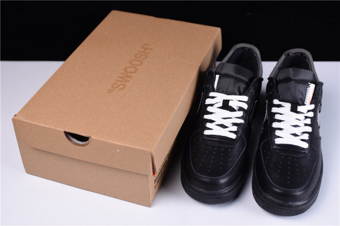 ofw x nike air force 1 07 low black av5210-001