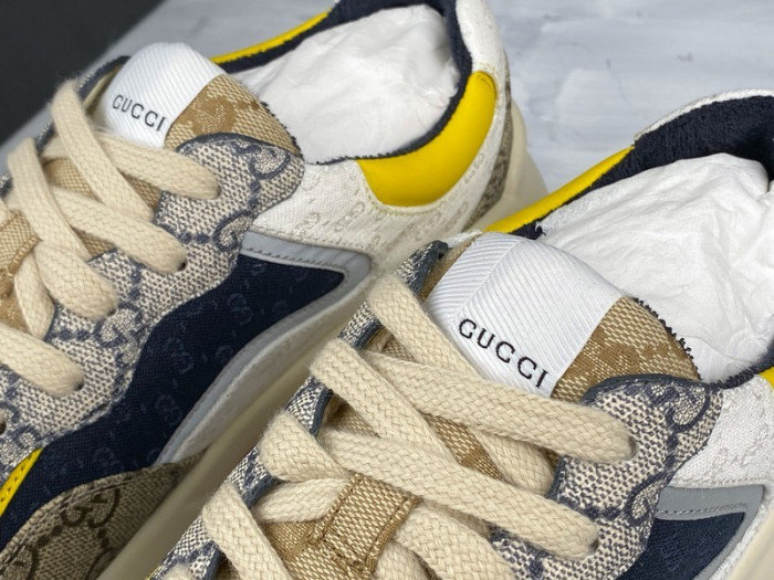 g*u*i rhyton vintage trainer sneaker 576965 drw00 9522