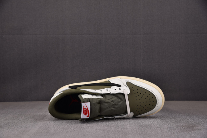 Kids Air Jordan 1 Retro Low OG SP Travis Scott Medium Olive DO5442-200