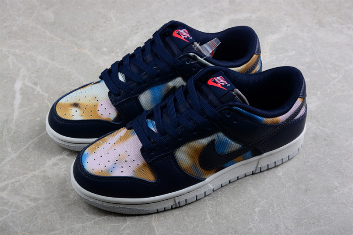 nike dunk low graffiti navy dm0108-400