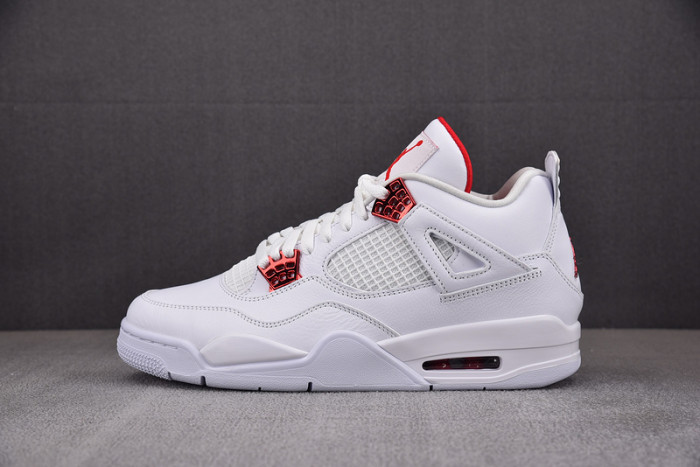 air jordan 4 retro “pure money” red metallic ct8527-112