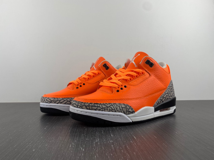 air jordan 3 retro "orange" ct8532-801