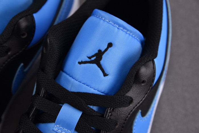 air jordan 1 low black university blue 553558-041