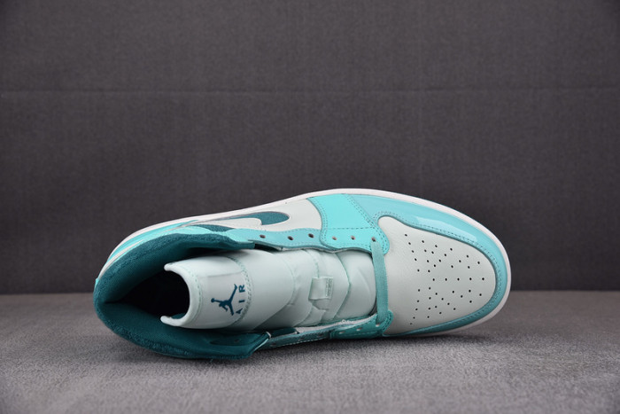 air jordan 1 mid chenille bleached turquoise dz3745-300