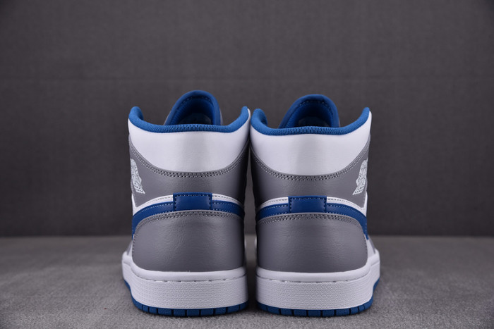 air jordan 1 mid true blue cement dq8423-014