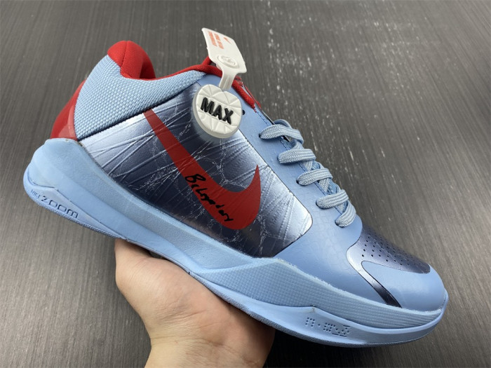 nike kobe 5 protro blue red cd4991-109