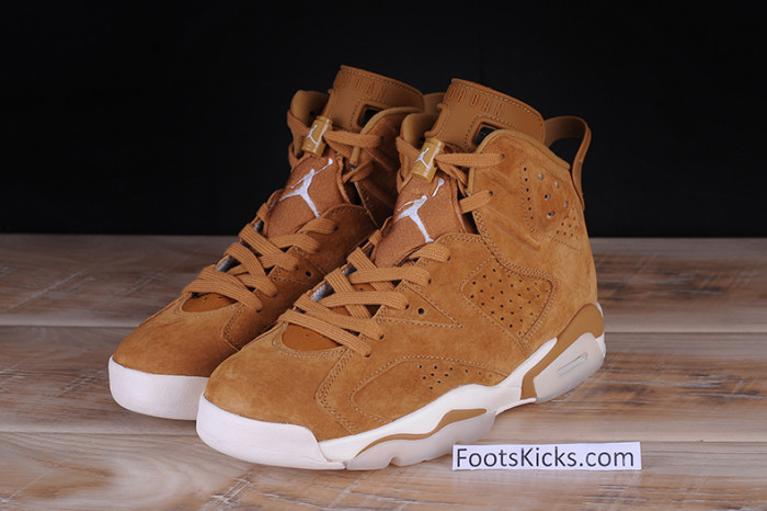 air jordan 6 retro "golden harvest" 384664-705