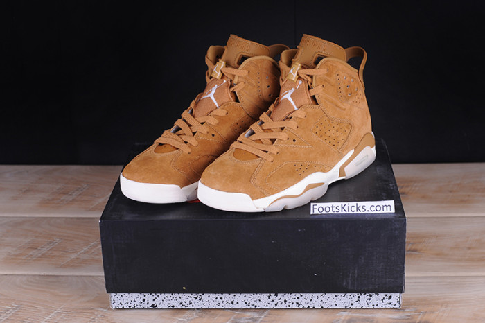 air jordan 6 retro "golden harvest" 384664-705