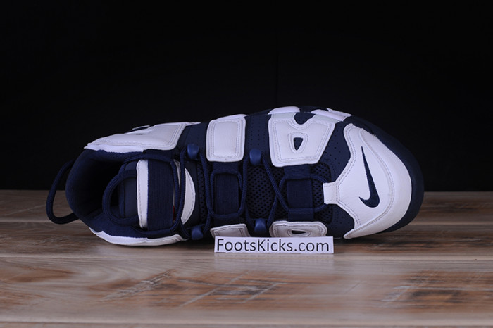 nike air more uptempo “olympic” white/midnight navy 414962-104