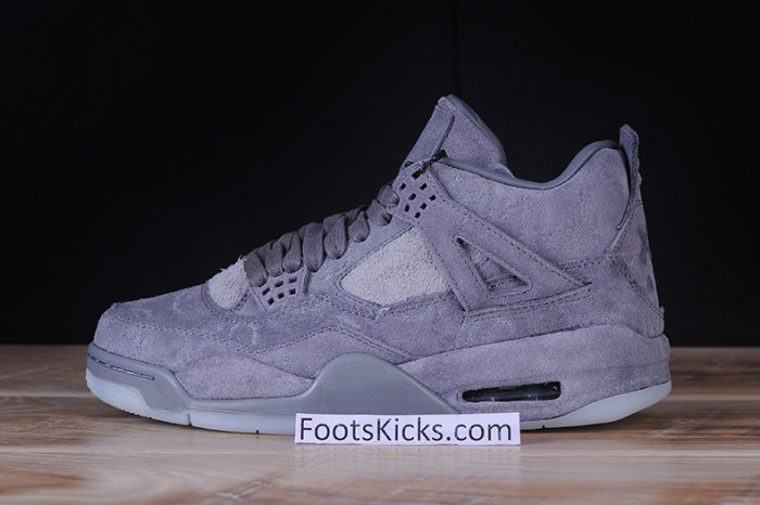 nike air jordan 4 retro kaws cool grey 930155 003