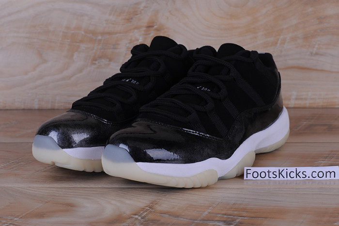air jordan 11 retro low bg "baron" 528895-010